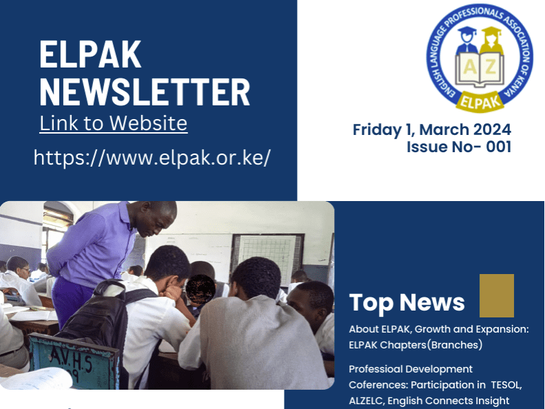 ELPAK Newsletter – Issue 001 (March 2024)